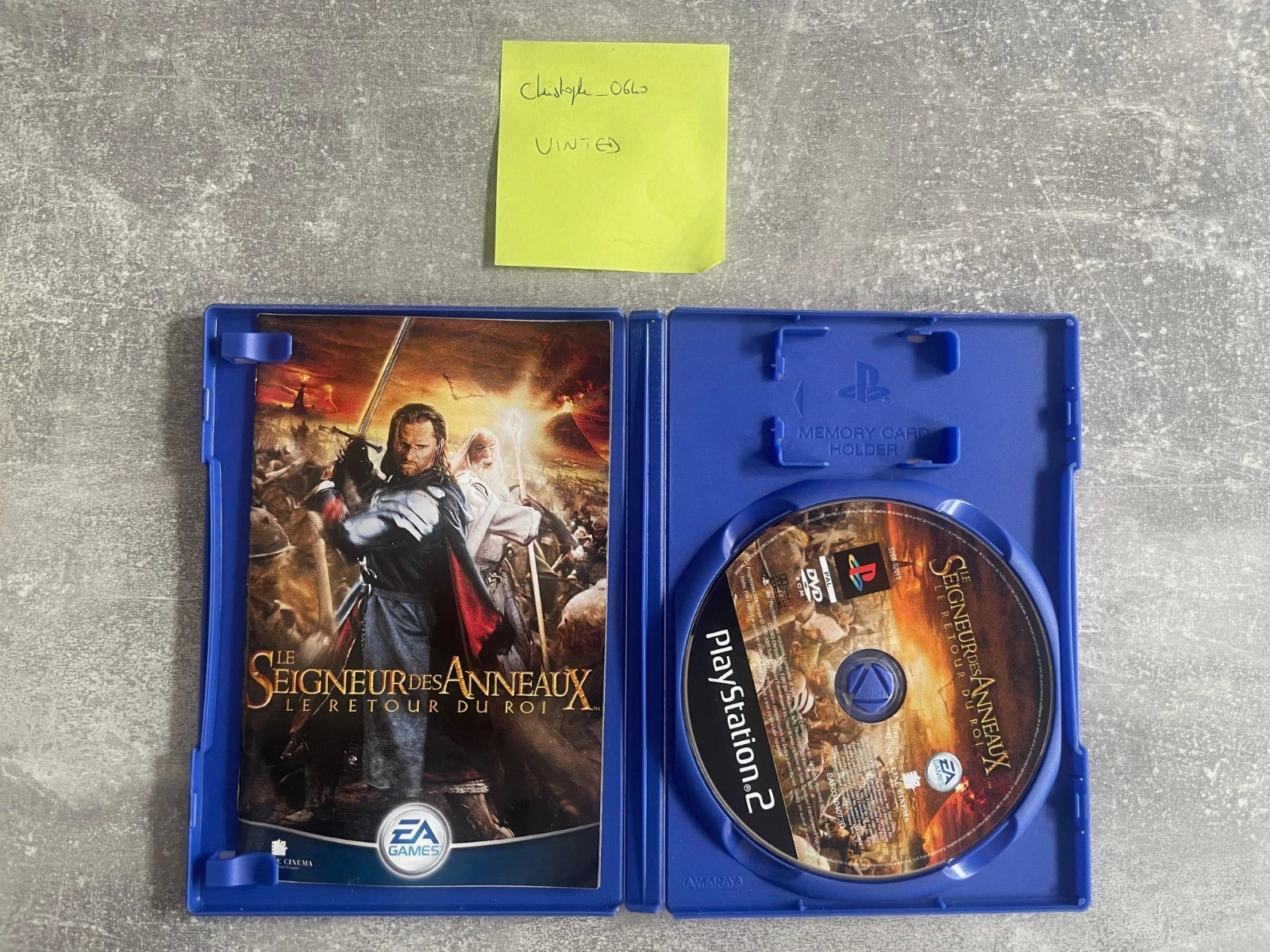 Spel Heer van de ringen, de terugkeer van de koning voor Sony PS2 / playstation 2 in het Frans. – photo 2